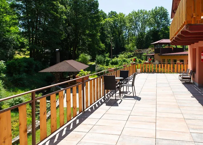 게스트하우스 Liskuv Mlyn Milesov (Pribram)